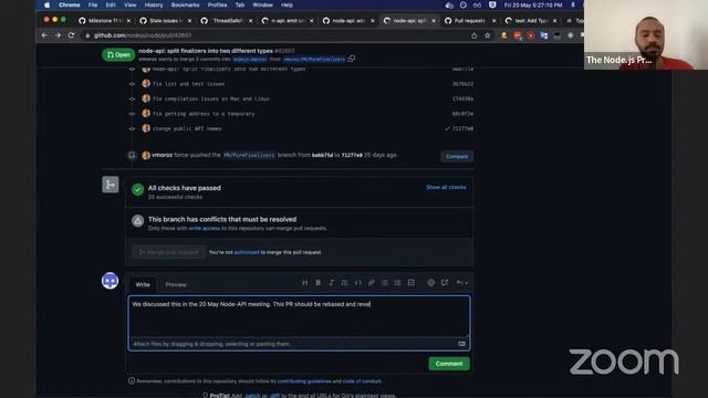 20 May 2022 Node.js Node-API Team meeting смотреть онлайн