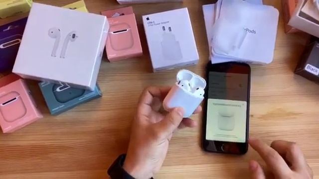 Airpods 2 соригинальным микрофоном смотреть онлайн