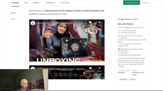 Kickstarter/Gamefound Round-Up - Week of June 29!! Wild Assent, Villagers expansion, more! смотреть онлайн