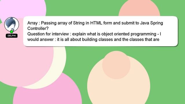 Array : Passing array of String in HTML form and submit to Java Spring Controller? смотреть онлайн