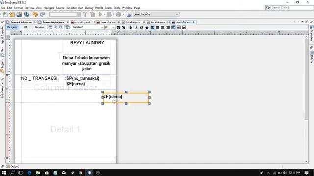 Tutorial Membuat Laporan Menggunakan JasperReport Java Netbeans смотреть онлайн