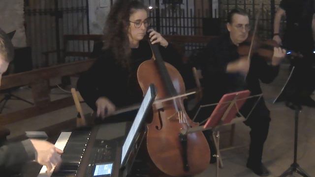 Ave Maria - Caccini - Violin, Cello & Piano Trio смотреть онлайн