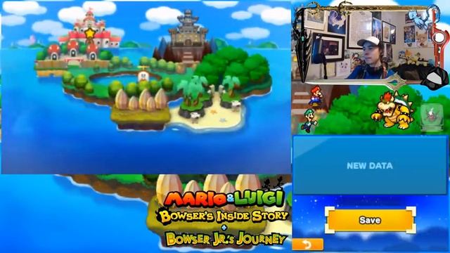 One Of My First NDS Games Remade! - Part 1 - Mario & Luigi Bowser's Inside Story [3DS] [HD] смотреть онлайн