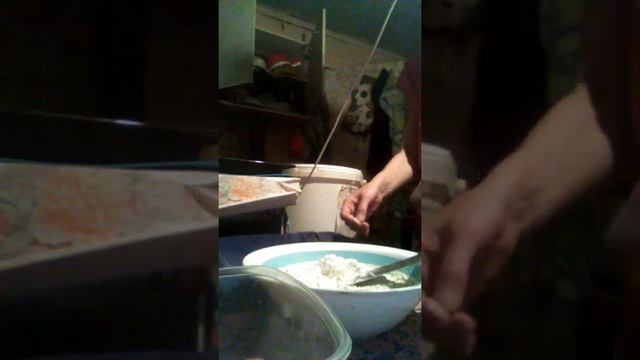 Галушки на домашних яйцах