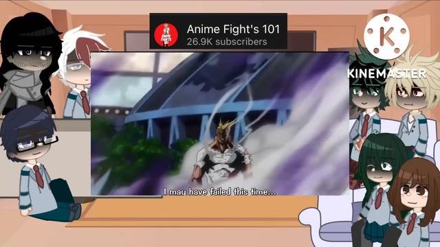 Some of class1A react to dekus fights/power | 1/4 | no ships | READ DESC! | au | !!!SPOILERS⚠️ смотреть онлайн