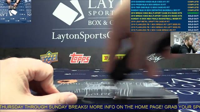 2019 Break King Multi Sport 3 Box Case Break #14 смотреть онлайн