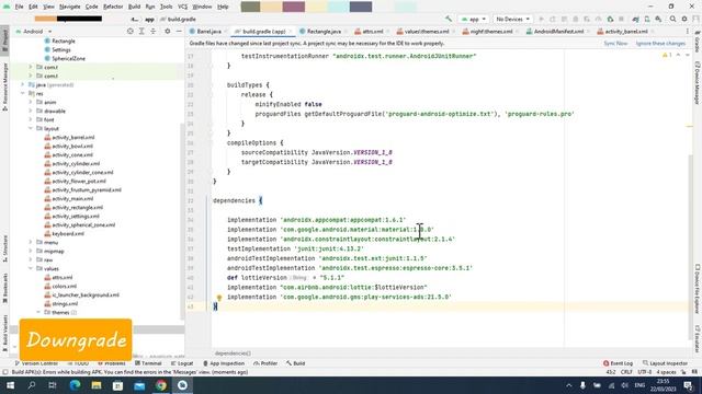 Android Studio: How to fix can't determine type for tag 'macro name="m3… смотреть онлайн