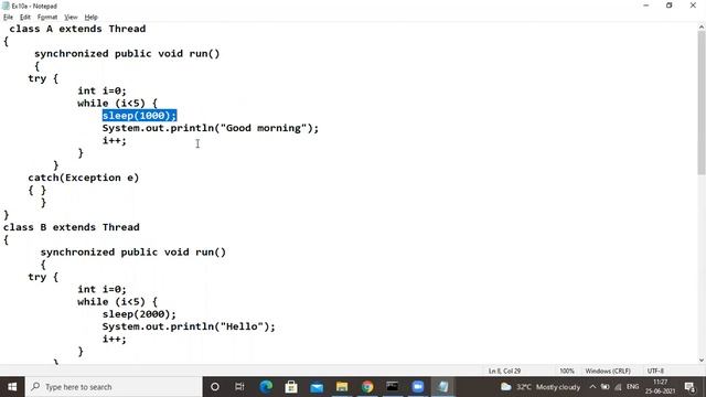 JAVALAB EXERCISE 10 смотреть онлайн