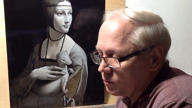 Игорь Сушенок. 152 урок на "Московском долголетии." Леонардо да Винчи. Портрет дамы с горностаем. смотреть онлайн