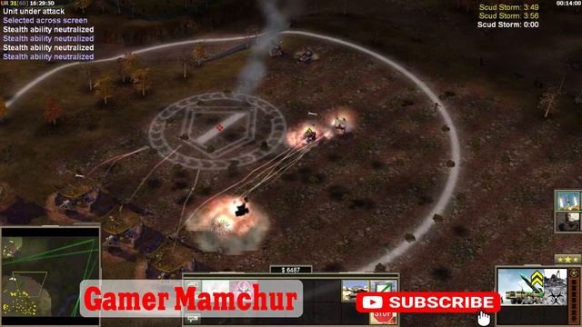 Command and Conquer - Generals Zero Hour 0028 | GLA VS USA | Map - Forgotten Forest (2) смотреть онлайн