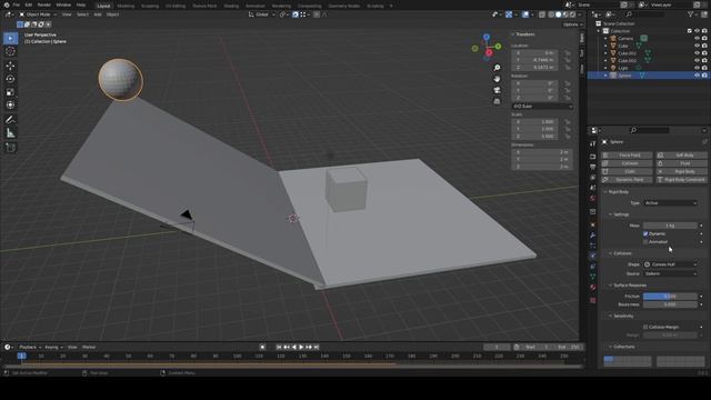 [Blender] Физика в Blender Rigid body смотреть онлайн