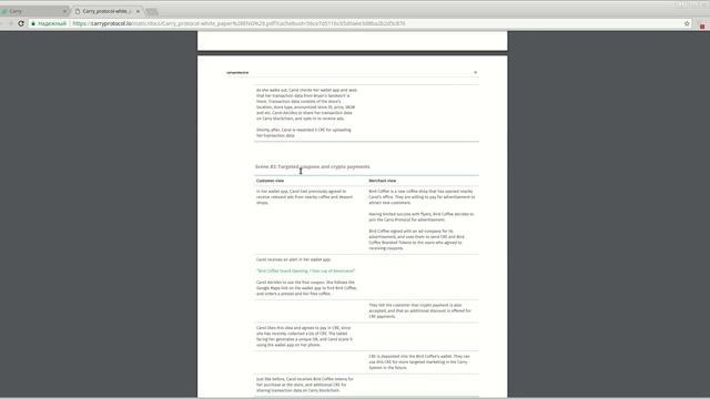 Carry Protocol - изучаем WhitePaper проекта. (author Burmik123) смотреть онлайн