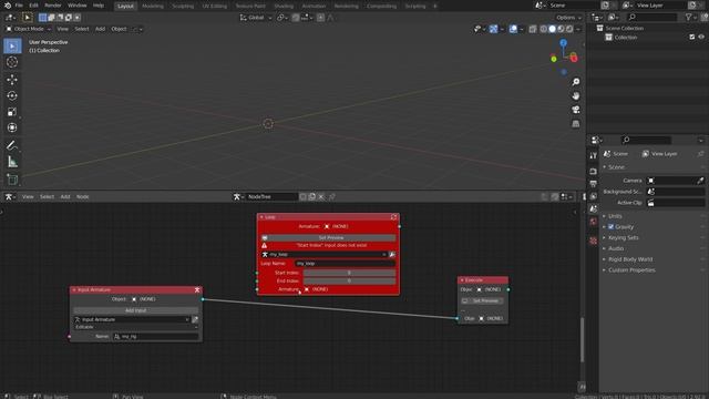 Input Armature Node And Loop Node | Blender Rigging Nodes смотреть онлайн