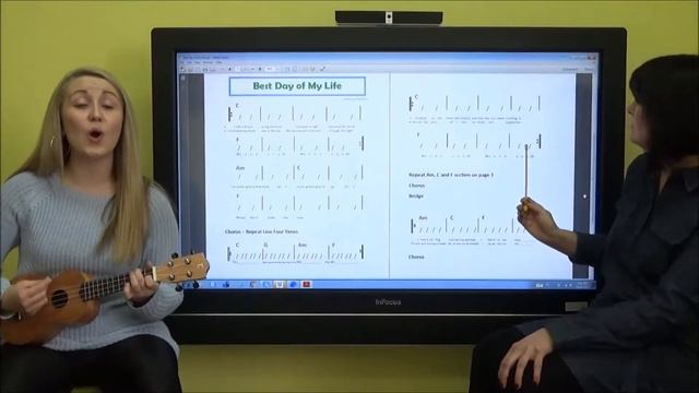 Best Day of My Life | Ukulele Tutorial смотреть онлайн