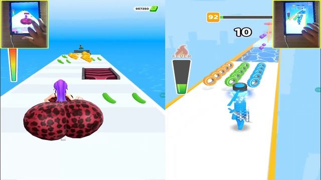 ?⭐️ Butt Belly Clash ❎ Long Neck Run Belly Battle Against BIG Neck 侍 Gameplay Video ? смотреть онлайн