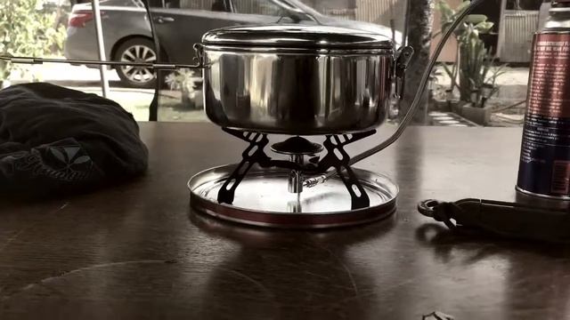 MSR 1.1 Liter Pot Alocs CS-G05 Camp Stove смотреть онлайн