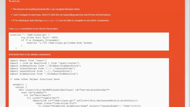 can't route successfully between components in react app смотреть онлайн