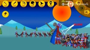 NEW ARMY GOLDEN BOSS GRIFFON VS SUPER GIANT BOSS XIPHOS SKIN | Stick War Legacy Mod | Stick789Apk