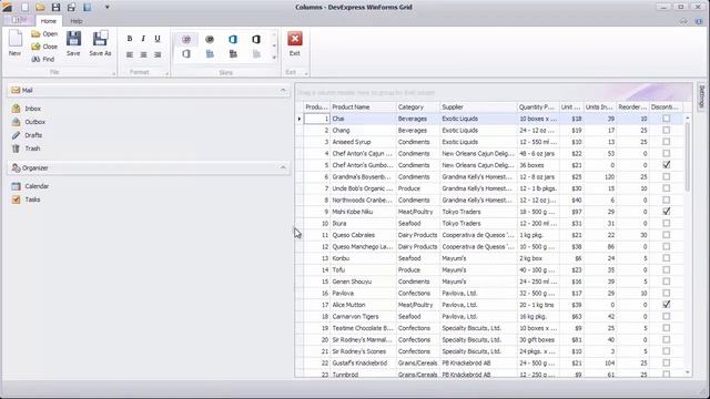 DevExpress WinForms Grid Columns: Auto Width Mode смотреть онлайн