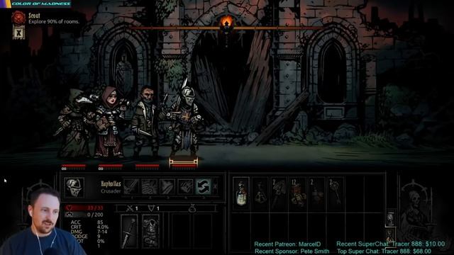 Darkest Dungeon - Color of Madness - Week 1 - WELCOME TO THE HAMLET смотреть онлайн