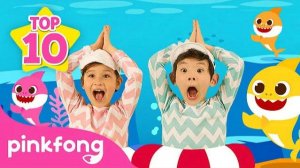 [TOP 10] Baby Shark More and More | Best Baby Shark Songs | Pinkfong Official for Kids