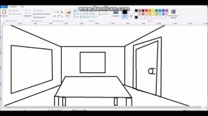 КАК РИСОВАТЬ 3D  КОМНАТУ