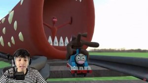SCARY THOMAS THE TANK ENGINE.EXE  W/ SIREN HEAD, CARTOON CAT, EXTRA SLIDE & CURSED THOMAS THE TRAIN