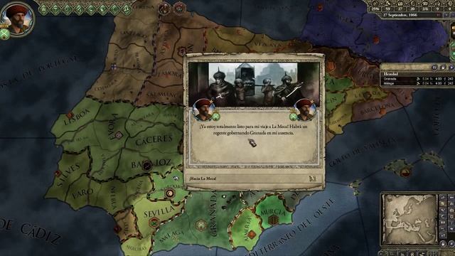 Crusader Kings II Sword of Islam - Granada - Parte 1 смотреть онлайн