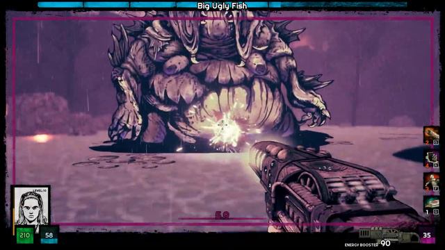 Forgive Me Father - Big Ugly Fish Boss Fight Expert Difficulty