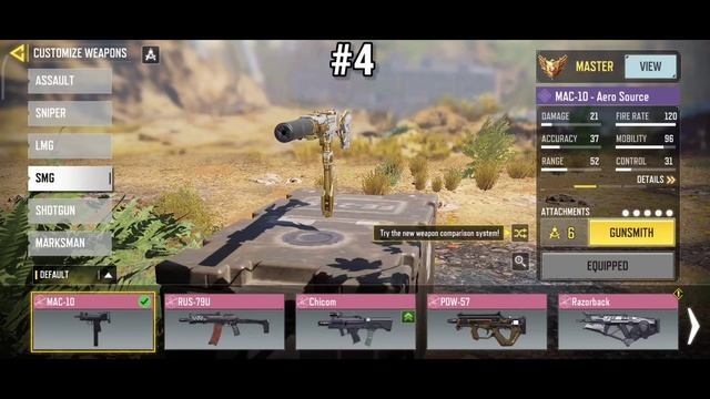 Top 10 Best Guns for Battle Royale in Cod Mobile Season 5 #codm смотреть онлайн