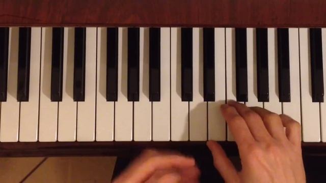 Playing One Note Samba on Piano смотреть онлайн