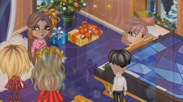 Ёлка с ангелочками | Аватария смотреть онлайн