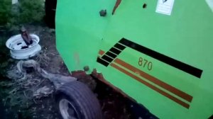 Усиливаю адаптер для пресс подборщика 870