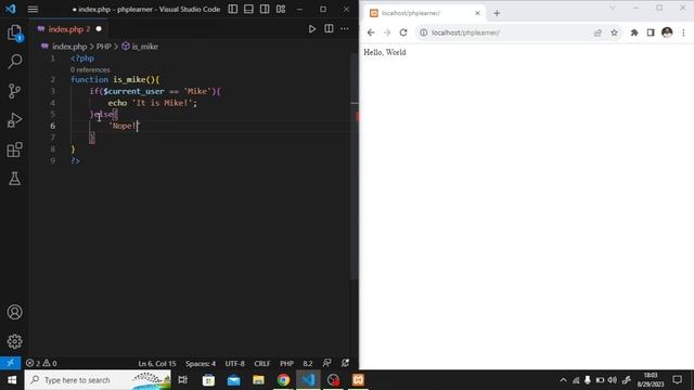 PHP#23 PHP how to create function bangla tutorial смотреть онлайн