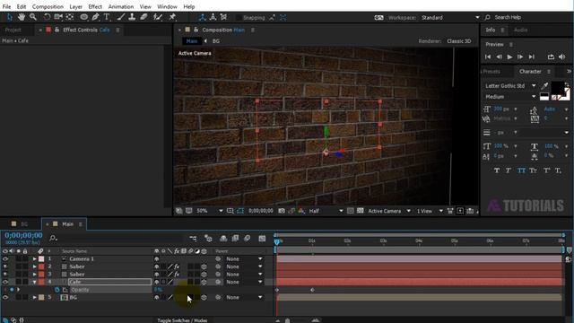 After Effects Tutorial: Neon Text Intro Animation (Saber-Plugin) смотреть онлайн