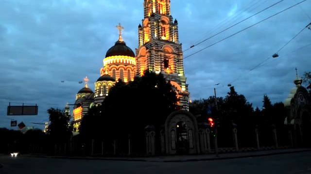 [Evening view of the Cathedral of the Annunciation] смотреть онлайн