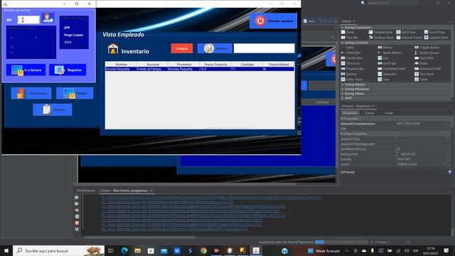 Sistema de inventario en Java y SQL server смотреть онлайн