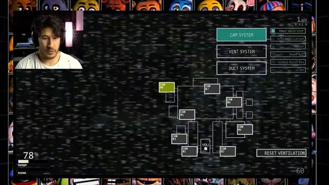 Play FNAF Ultimate Custom Night with Markiplier - Five Nights at Freddy's Ultimate Custom Night P1 смотреть онлайн