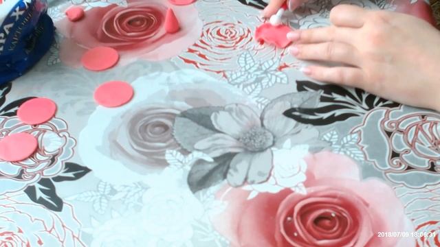 Розы из мастики!!!Мастер класс!!! смотреть онлайн