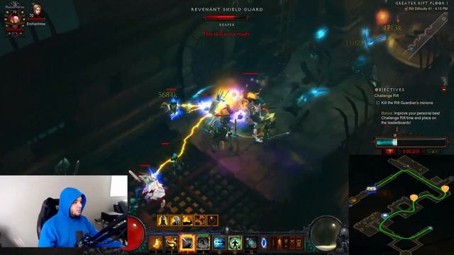 Diablo 3 Challenge Rift 250 NA Guide смотреть онлайн