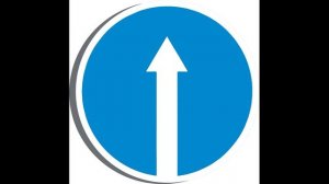 Два синих знака с белой стрелкой. Рассказываю, что означают и как отличить друг от друга