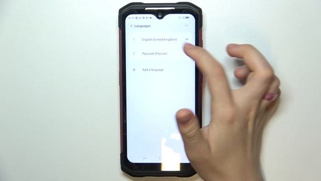 Как изменить язык системы на Doogee S98 / Смена системного языка на телефоне Doogee S98 смотреть онлайн