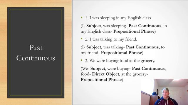 Basic Elements of a Continuous Sentence: Past, Present, and Future Continuous смотреть онлайн