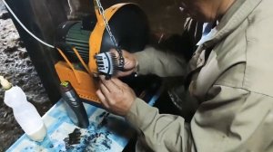 Заточка ножей и гребёнок для стрижки овец. Точильный аппарат