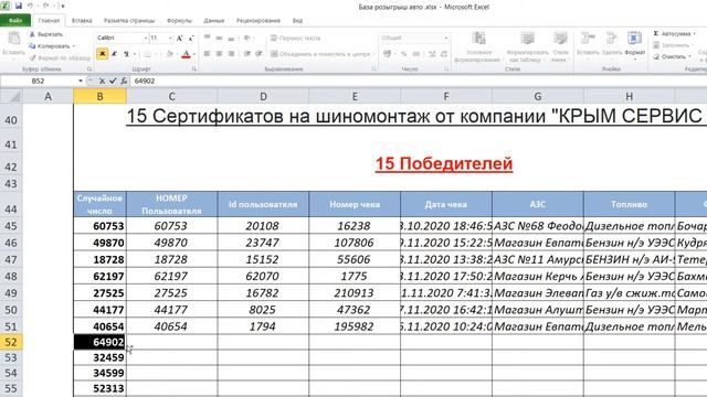 15 Сертификатов на шиномонтаж от компании КРЫМ СЕРВИС ОЙЛ смотреть онлайн