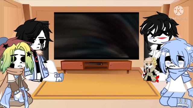 sans au react to dream and nightmare as nezuko and tanjiro // half original TvT смотреть онлайн
