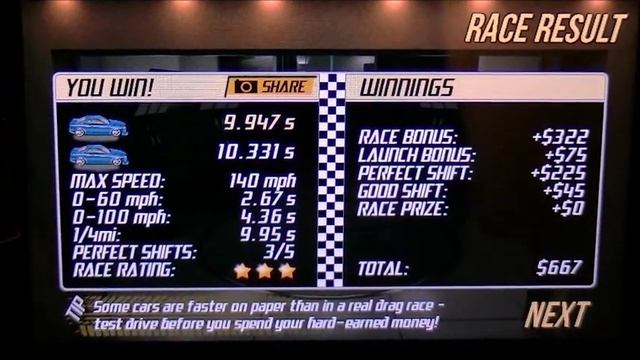 Drag Racing 9.947 Nissan Skyline GT-R R34 смотреть онлайн