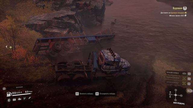 #2 Snow Runner (Сложный режим) Мичиган стрим №2 (Получил Тайгу, 3 раза застрял) смотреть онлайн