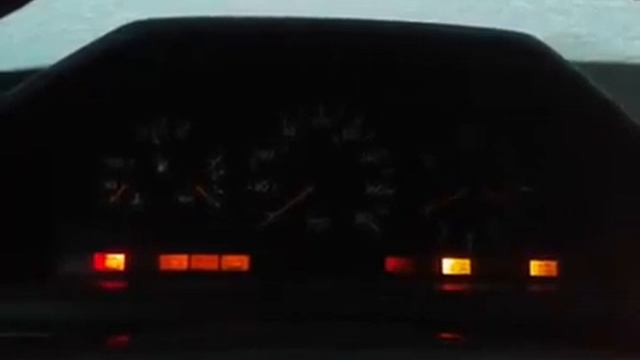 Mercedes-Benz w124 200d winter cold start -29°C смотреть онлайн