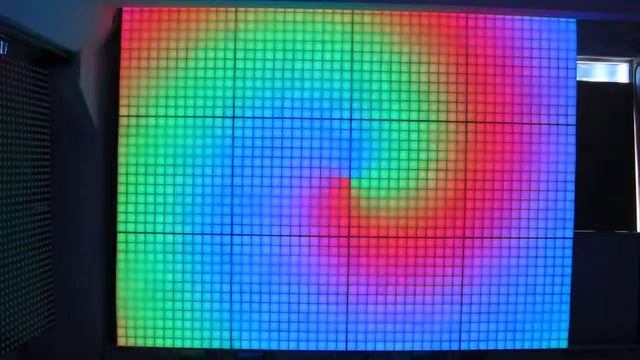 Светодиодная LED Pixel панель смотреть онлайн